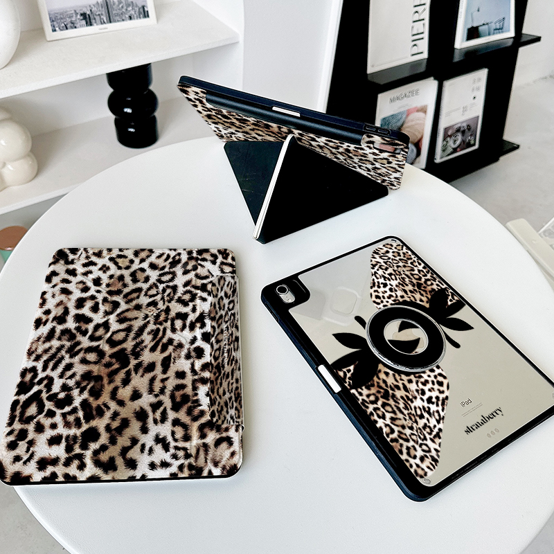 【3+Y折磁吸拆分】复古ipadair7保护套适用华为matepad12.2透明小米平板8pro11防弯oppo4vivo5iqoo2带笔槽壳