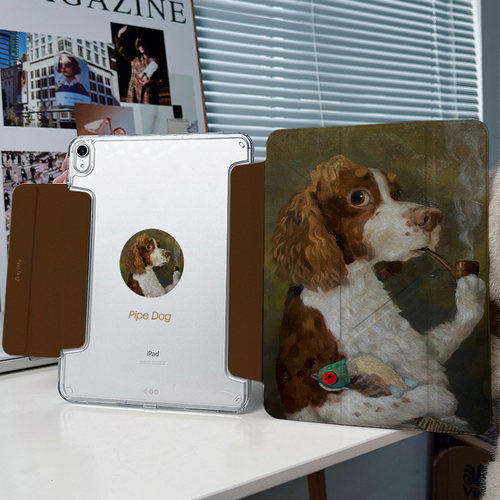 【3+y折x兼容笔套】ins狗ipadair7保护套第11代pro13适用苹果12华为matepad13.2带笔槽iqoo2壳11.5s小米平板6