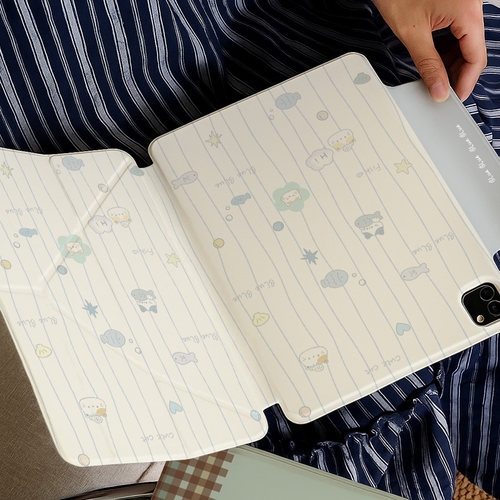 【3+y折无笔槽搭扣】可爱猫ipadair7保护套硅胶第11代适用华为matepad11.5s荣耀oppo防摔12.2一加壳小米平板8