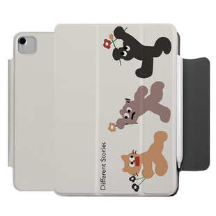 【圆环磁吸双面夹x全包壳】可爱猫咪4适用苹果平板ipad保护套air6防弯2024可拆分matepad11pro带笔槽11.5s壳5