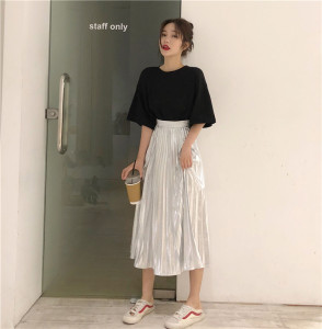 网红同款原宿风两件套