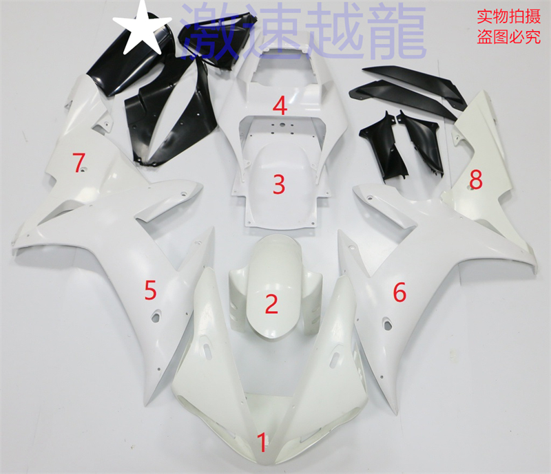 适用于雅马哈摩托车YZF1000 R1 02-03年全车高质量喷漆外壳导流罩