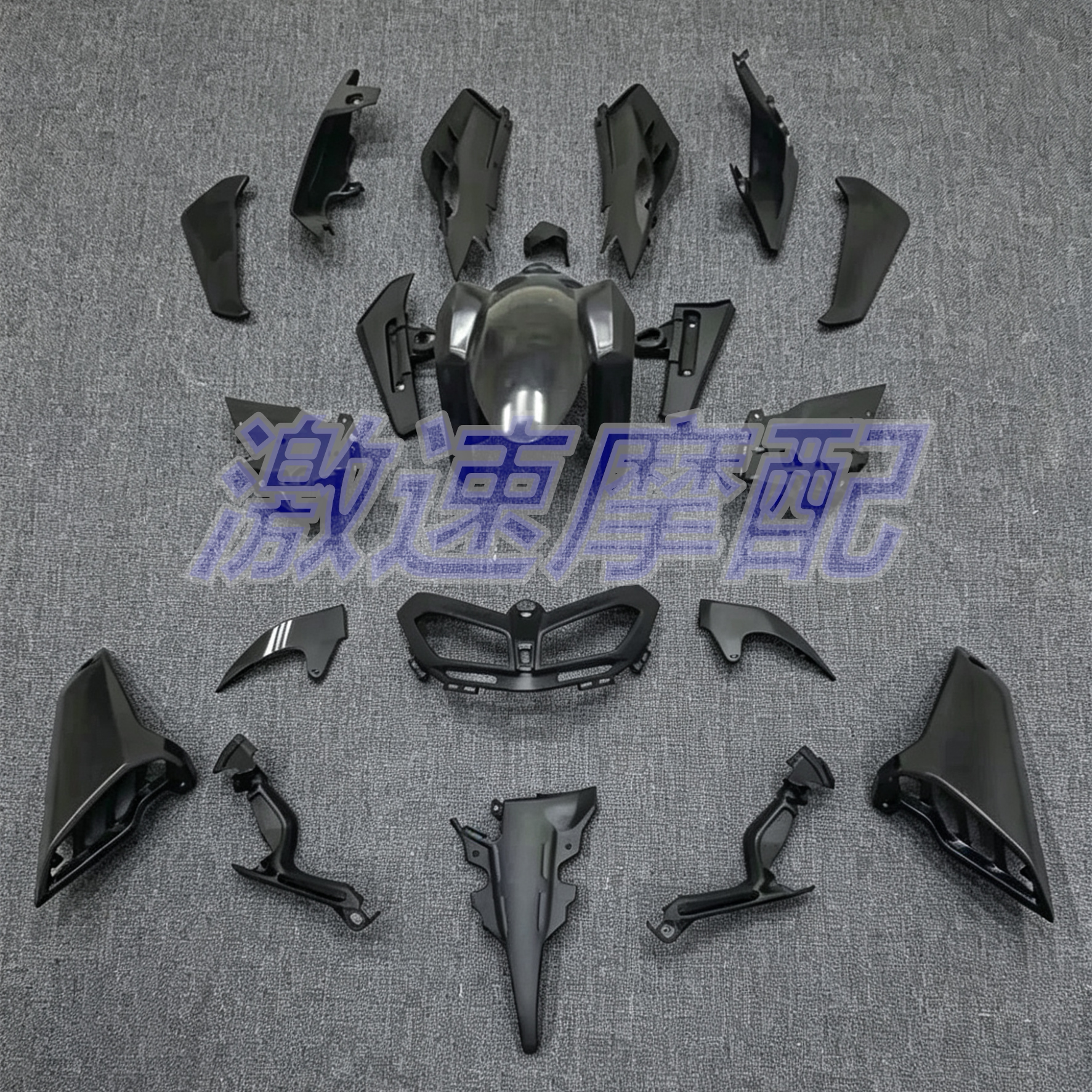 适用于雅马哈摩托车MT-09 17-20年全车ABS注塑外壳整流罩原车开模