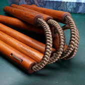 summitdragon双节棍配绳二节棍换绳索实木两节棍实战绳索链接绳