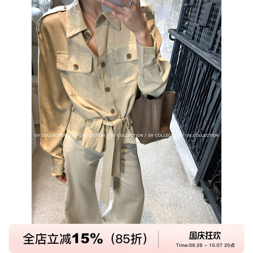 轻薄工装防晒衬衫上衣外套