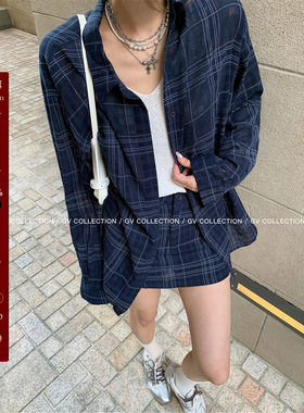 Chill轻松感衬衫半身裙裤套装