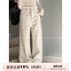 休闲极简系 裤 直筒加厚柔软松弛感牛仔裤 新款 子显瘦 春季 GV大白哥