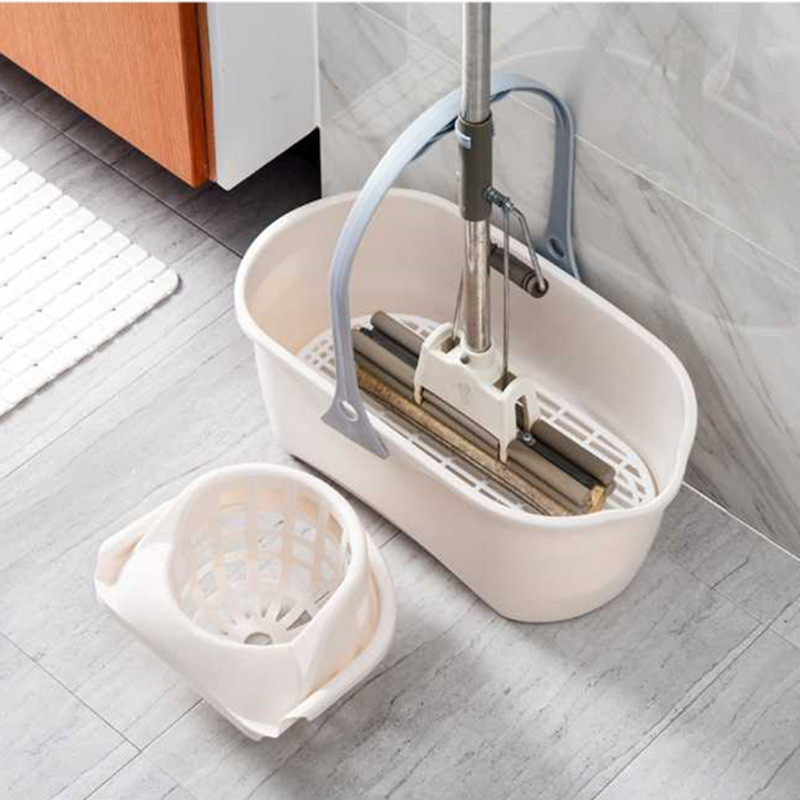 thickening 44CM Large rectangle Mop bucket Collodion Mop bucket Flat Mop Cloth automatic Wring bucketin the Family/Personal Cleaning Tools , Housework/Floor cleaning equipment , Bucket  category - from Buy2taobao.com to provide professional Taobao agent buy service
