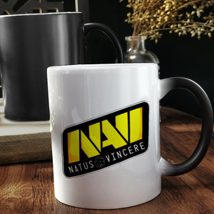 乌克兰NAVI战队DOTA 2刀塔茶杯水杯陶瓷杯变色马克杯定制