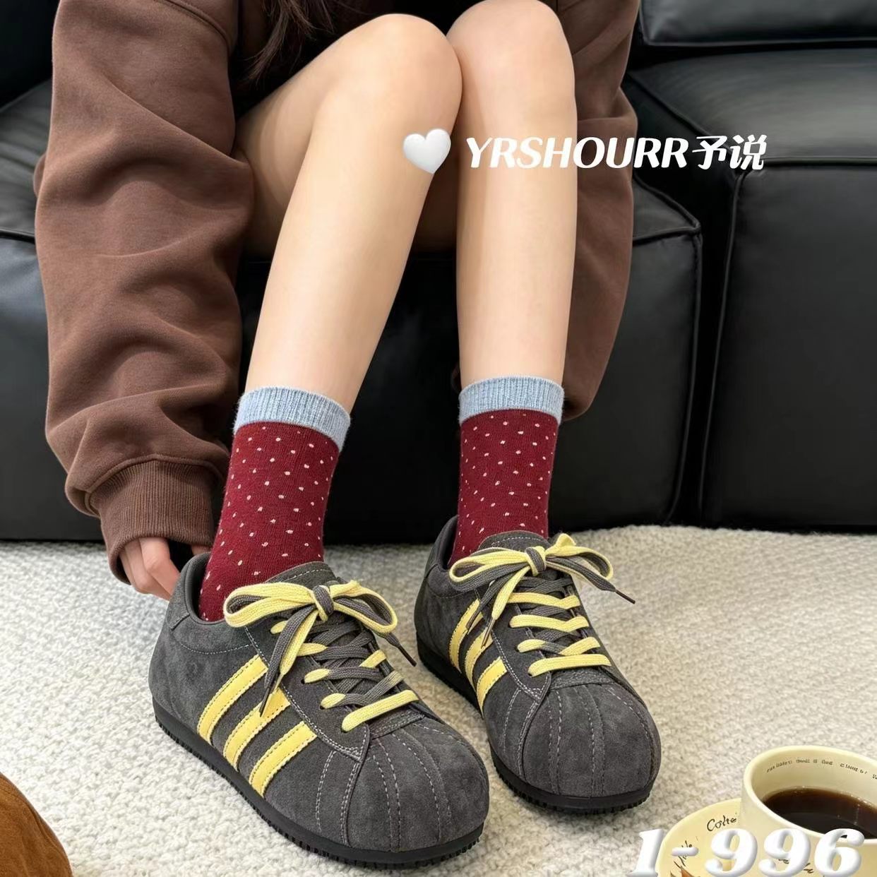 2026秋季美拉德复古磨砂德训德训鞋