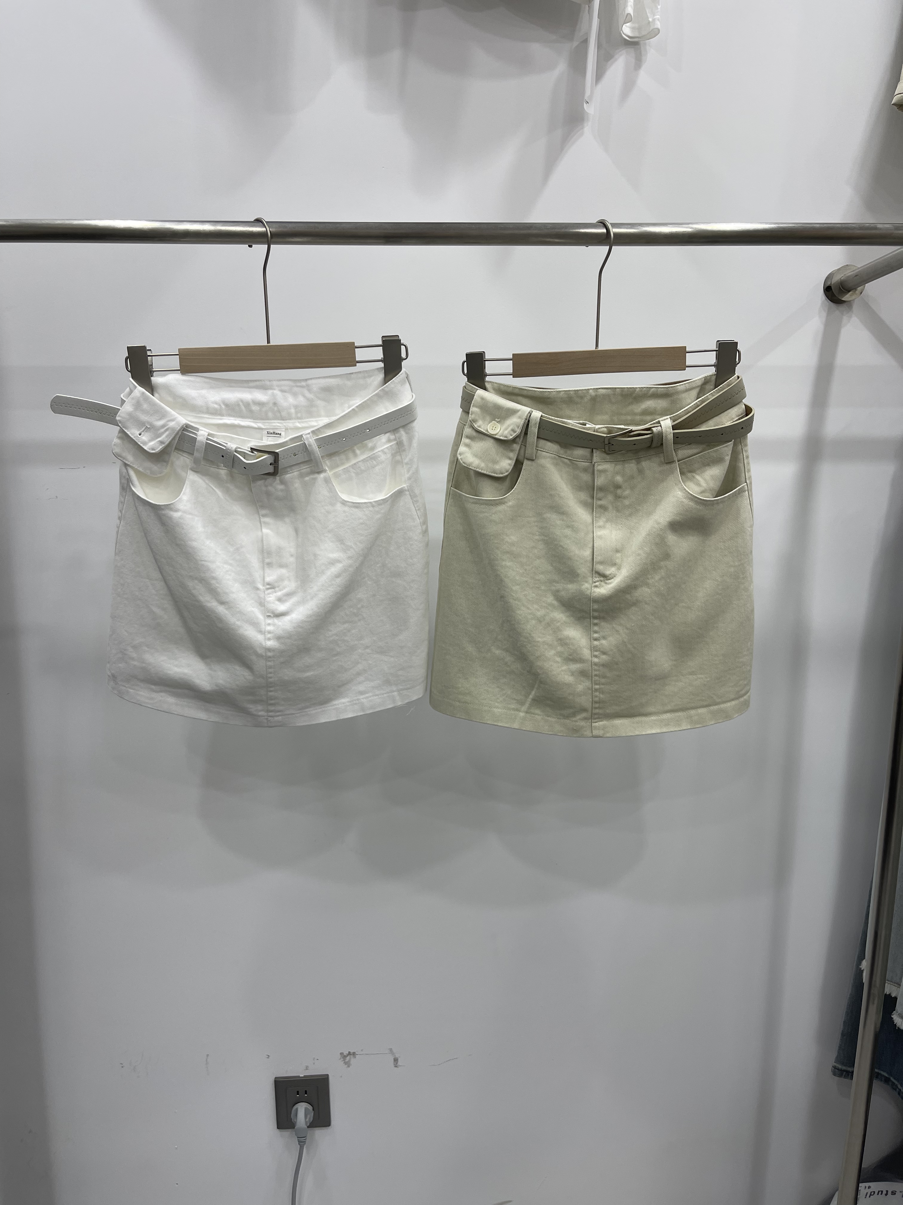 2026新韩版宽松休闲百搭女短裙潮高腰显瘦半身裙简约韩系休闲A字