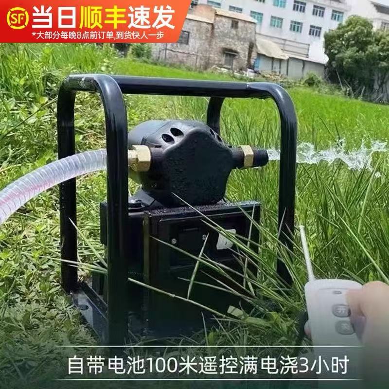 大流量充电式抽水泵菜地神器