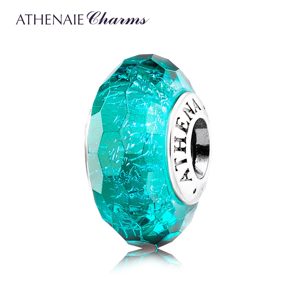 athenaie湖绿色潘家DIY琉璃珠
