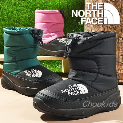 日本北面儿童防水保暖雪地靴