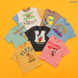 日本代购 米奇迪士尼系列短袖 BREEZE 童装 T恤 2025夏 部分现货