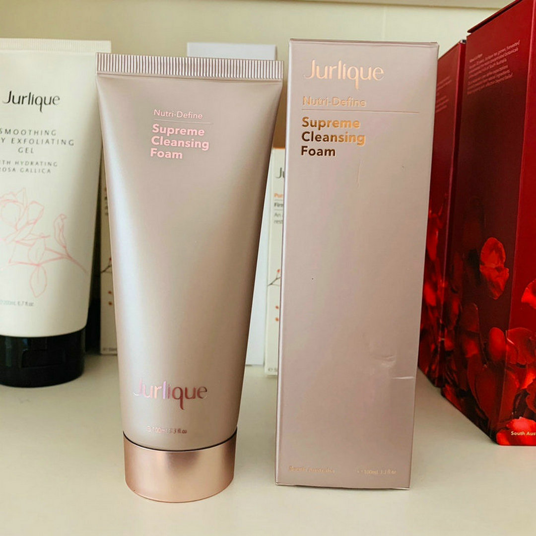 jurlique/茱莉蔻 新臻萃活颜泡沫洁面100ml深层清洁养肤洗面奶