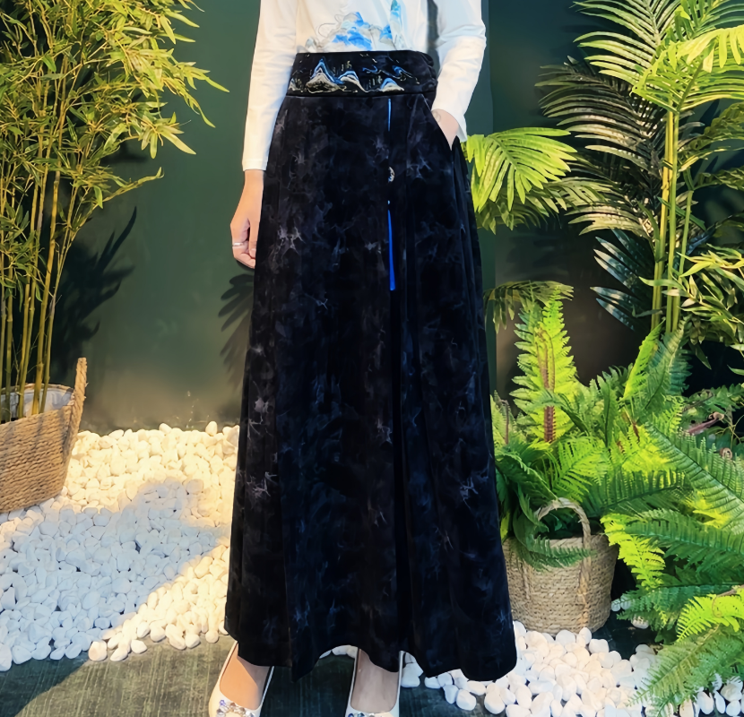 667早春新款国风刺绣千里江山图晕染工艺马面裙,女装/女士精品,半身裙,淘宝优惠券,粉丝福利购,淘宝优惠卷