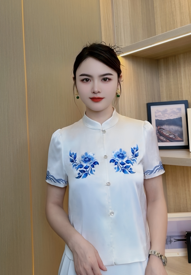 2025夏季新中式国风牡丹刺绣圆领上衣817-1,女装/女士精品,短外套,淘宝优惠券,粉丝福利购,淘宝优惠卷