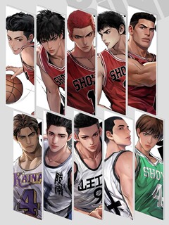 【灌篮高手SLAMDUNK】同人周边套组明信片/拍立得/吧唧