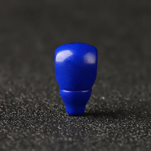 阿富汗青金石三通单珠佛头散珠松石星月猴头手串配饰隔珠无白无金