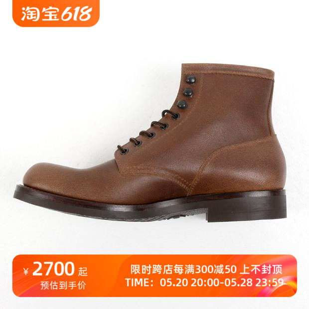 Anchor Bridge 5'WORK BOOTS 美国Horween牛皮手工制狩猎皮靴 流行男鞋 时装靴 原图主图