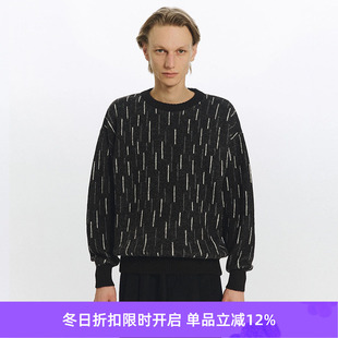 PATTERN DROP JUMPER手工缝制雨滴图案羊驼毛毛衣 RAIN Markaware