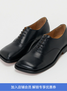 Hender Scheme bear foot balmoral 日本职人手工制方头系带皮鞋