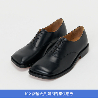 Hender Scheme bear foot balmoral 日本职人手工制方头系带皮鞋