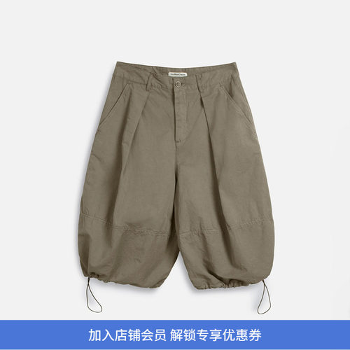 YMC SALBA SHORT 男女装有机棉阔腿中裤 短裤