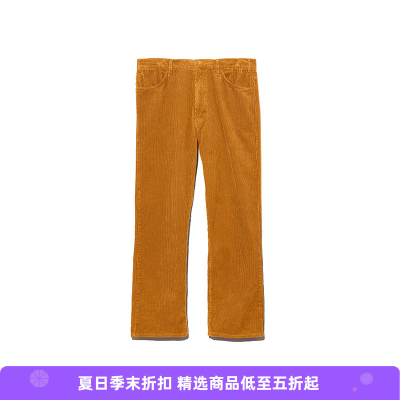 UNUSED NO.31 灯芯绒复古修身直筒裤 休闲长裤 日本制 - 实物图