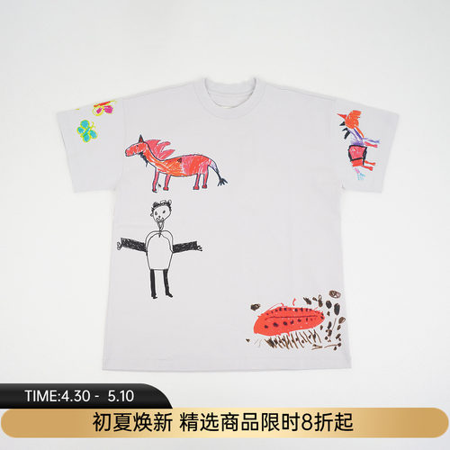 Toogood THE BAKER T SHIRT 面包师 男女款艺术家手绘圆领短袖T恤