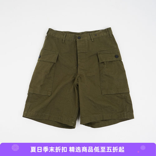orslow U.S ARMY 2 POCKET CARGO SHORTS 40年代复古美式工装短裤