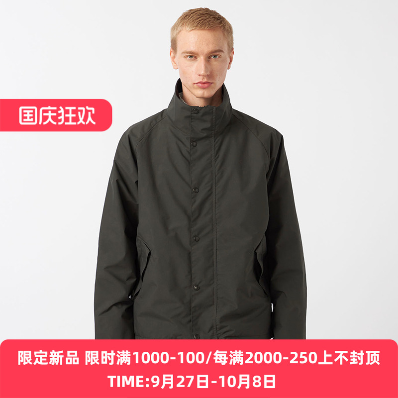 nanamica 2L PERTEX UNLIMITED 专业防水面料军事风短款工装夹克