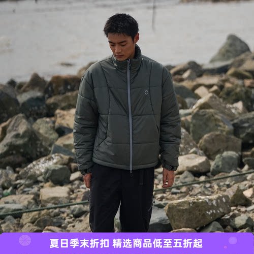 WHEELSandWIND防泼水立领棉服