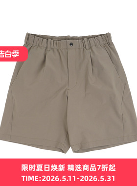 Goldwin One Tuck Light Stretch Shorts 轻量伸缩性宽松短裤