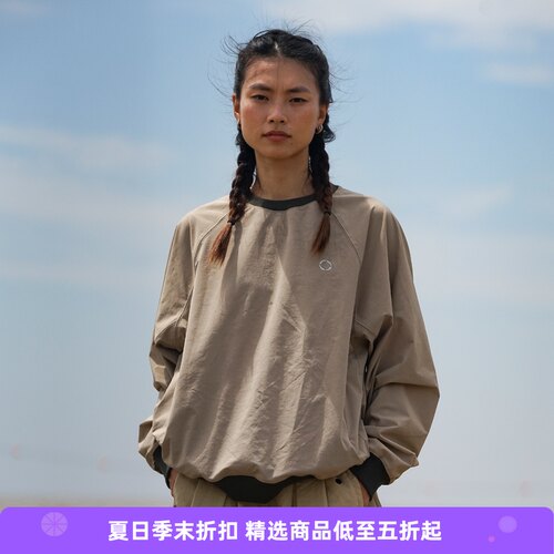 WHEELSandWIND圆领运动卫衣