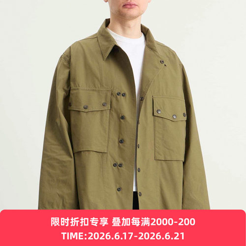 Needles Field Jacket - Cotton Ripstop 军事风衬衫夹克外套