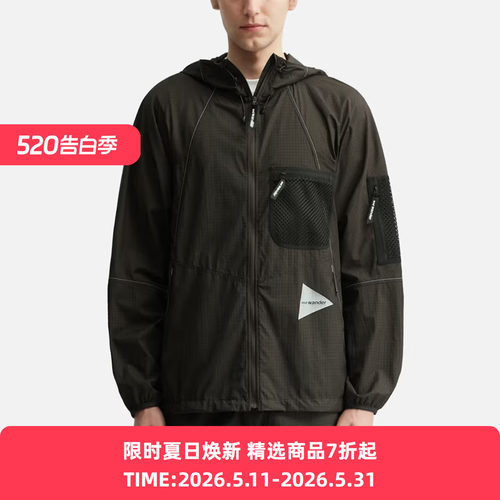 and wander breath rip hoodie 耐磨高防水户外连帽夹克外套