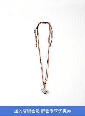 EnSage925银雕刻酒壶项链