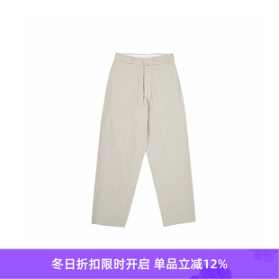 Wide Straight 女装 YAECA 直筒廓形卡其裤 Trousers 经典 Chino