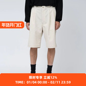 ALPHADRY Double Pleats nanamica Shorts高科技透气面料宽松短裤