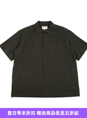 YOKO SAKAMOTO UTILITY S/S SHIRT 军事风宽松短袖衬衫