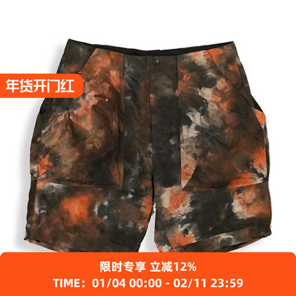 norbit Injection Dyeing Shorts 手工染色大口袋户外机能短裤