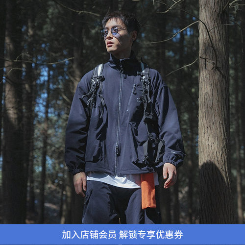WHEELSandWIND运动夹克外套