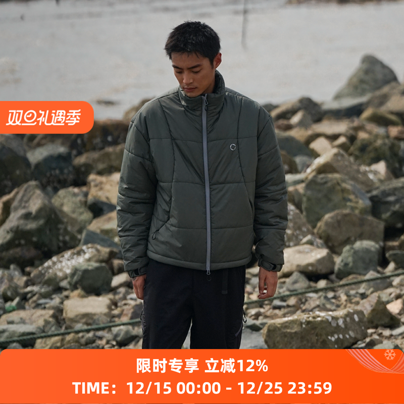 WHEELSandWIND防泼水立领棉服