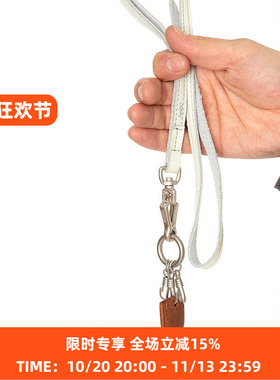 牛皮皮绳项链钥匙扣hobo