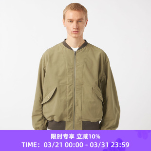 Jacket透气干爽面料军事风立领夹克外套 Field nanamica ALPHADRY