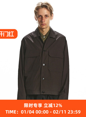 Markaware TAILORED SHIRT JACKET 高密度有机埃及棉夹克外套