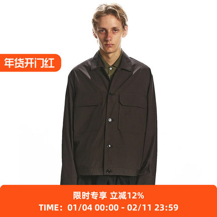 Markaware TAILORED SHIRT JACKET 高密度有机埃及棉夹克外套