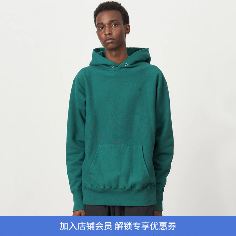 ATON NATURAL DYED URAKE HOODIE 男女中性款天然染色连帽卫衣